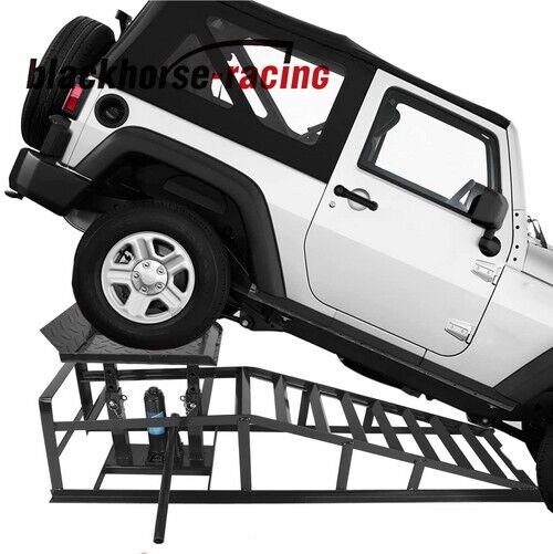 
                  
                    Portable Car Lift Hydraulic Car Ramps 3 T Low Profile Service Ramps Jack 2 Pack
                  
                