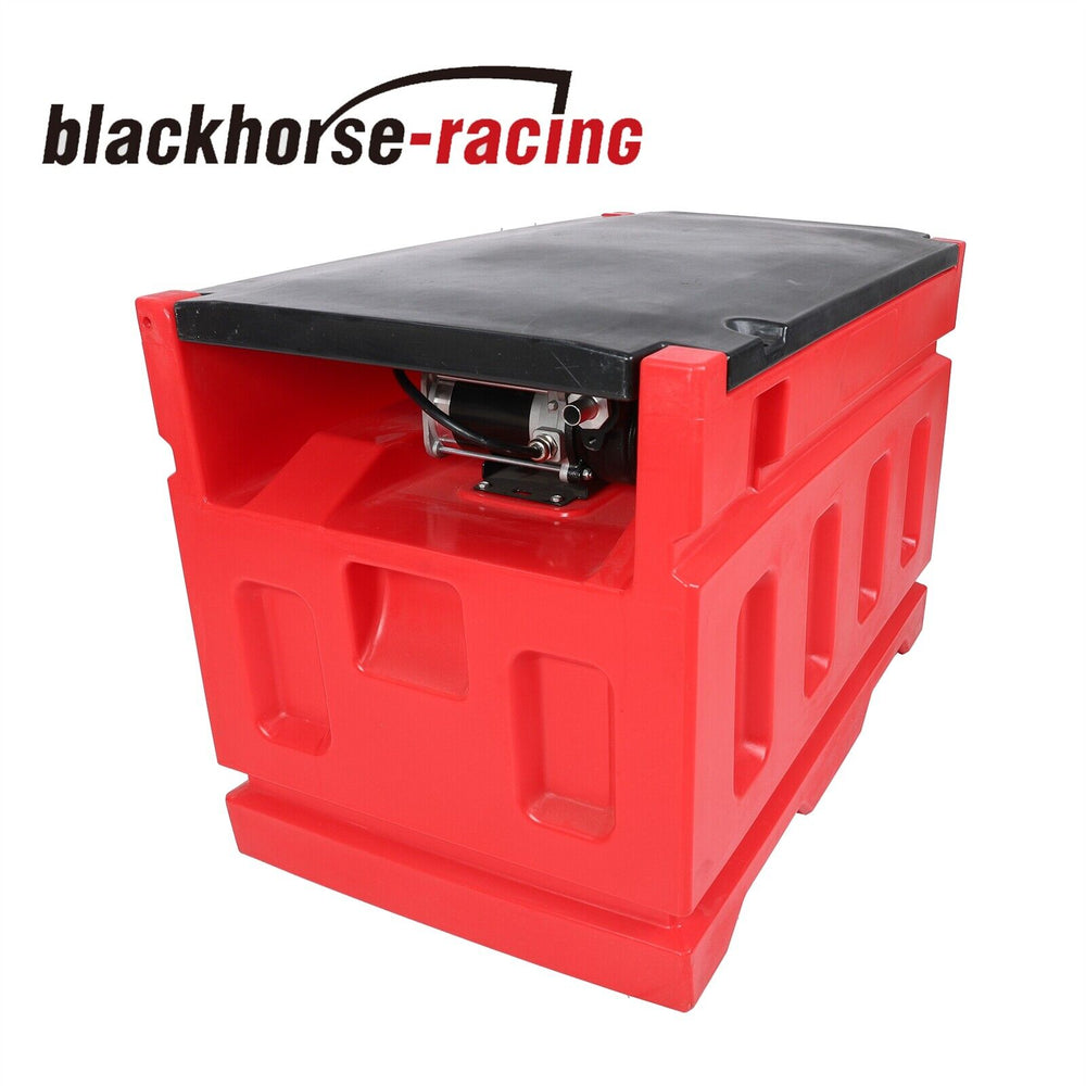 
                  
                    48 Gallon 12V DC Portable Fuel Tanks with Gasoline Fuel Transfer Pump 15 GPM
                  
                