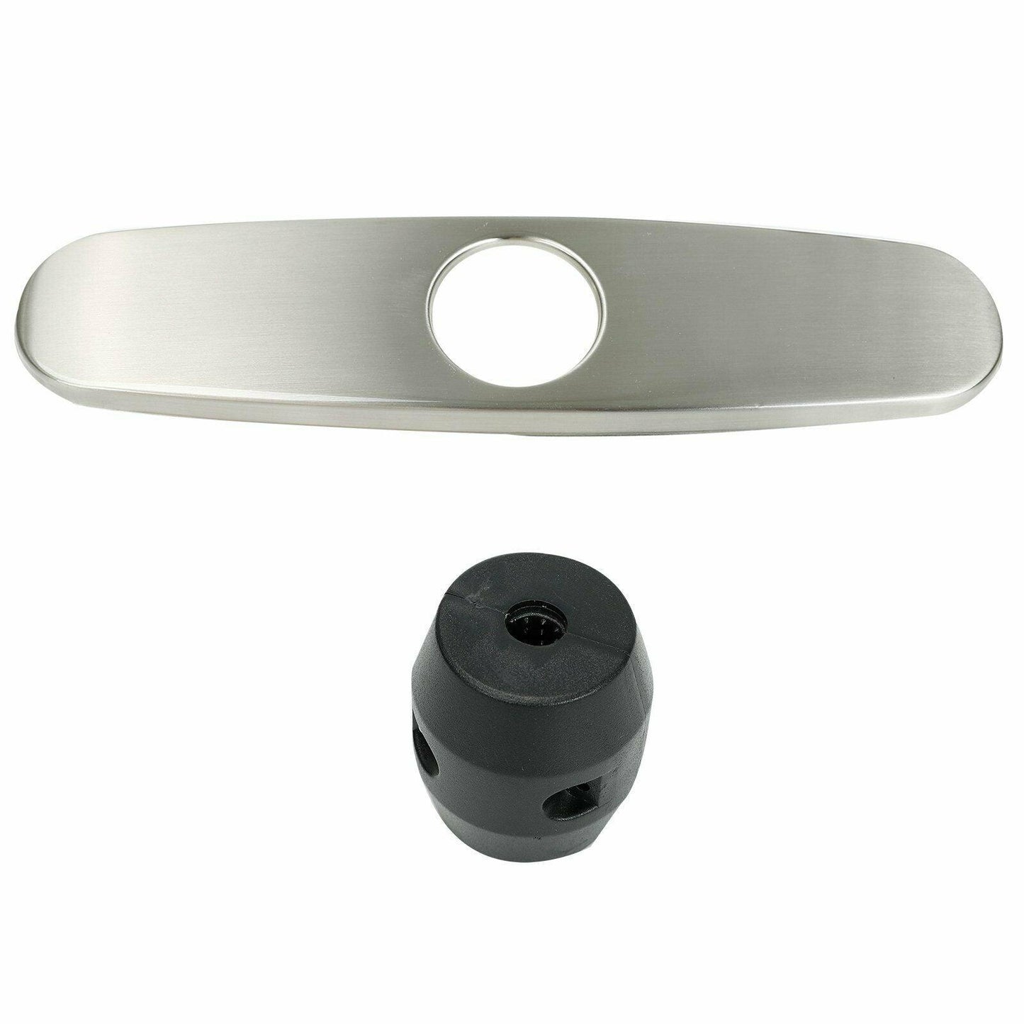 
                  
                    Brushed Nickel Kitchen Sink Faucet Pull Out Sprayer Mixer Single Hole+ Cover - www.blackhorse-racing.com
                  
                