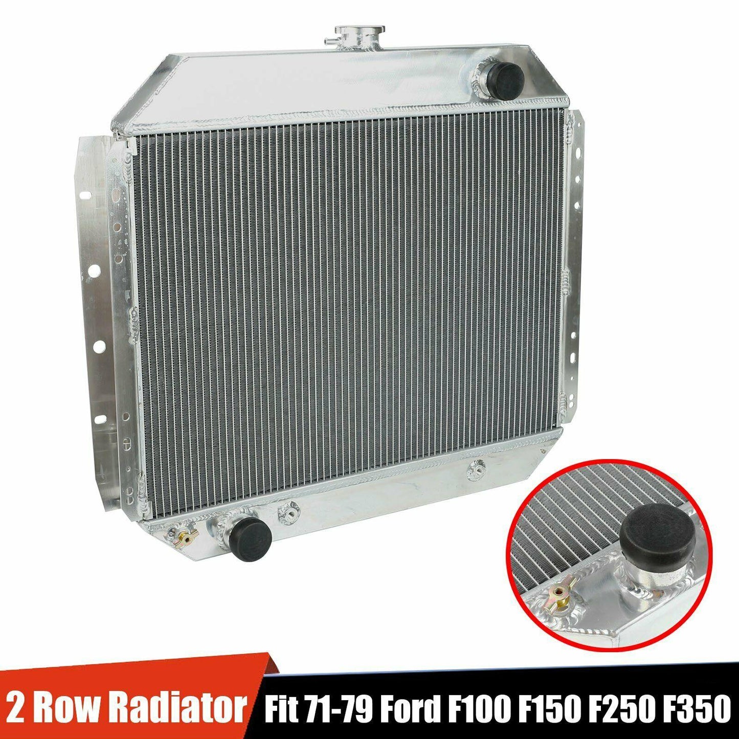 
                  
                    3 Row Aluminum Racing Radiator For 66-79 Ford F-100 F-150 F-250 F-350 / Bronco - www.blackhorse-racing.com
                  
                