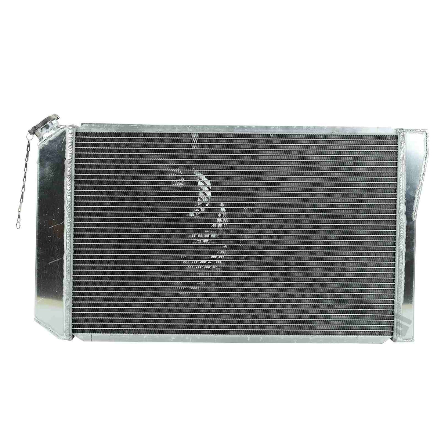 
                  
                    For 82-90 Corvette C4/S10 V8 3 Row Aluminum Core Racing Radiator+Pull Fan Shroud
                  
                