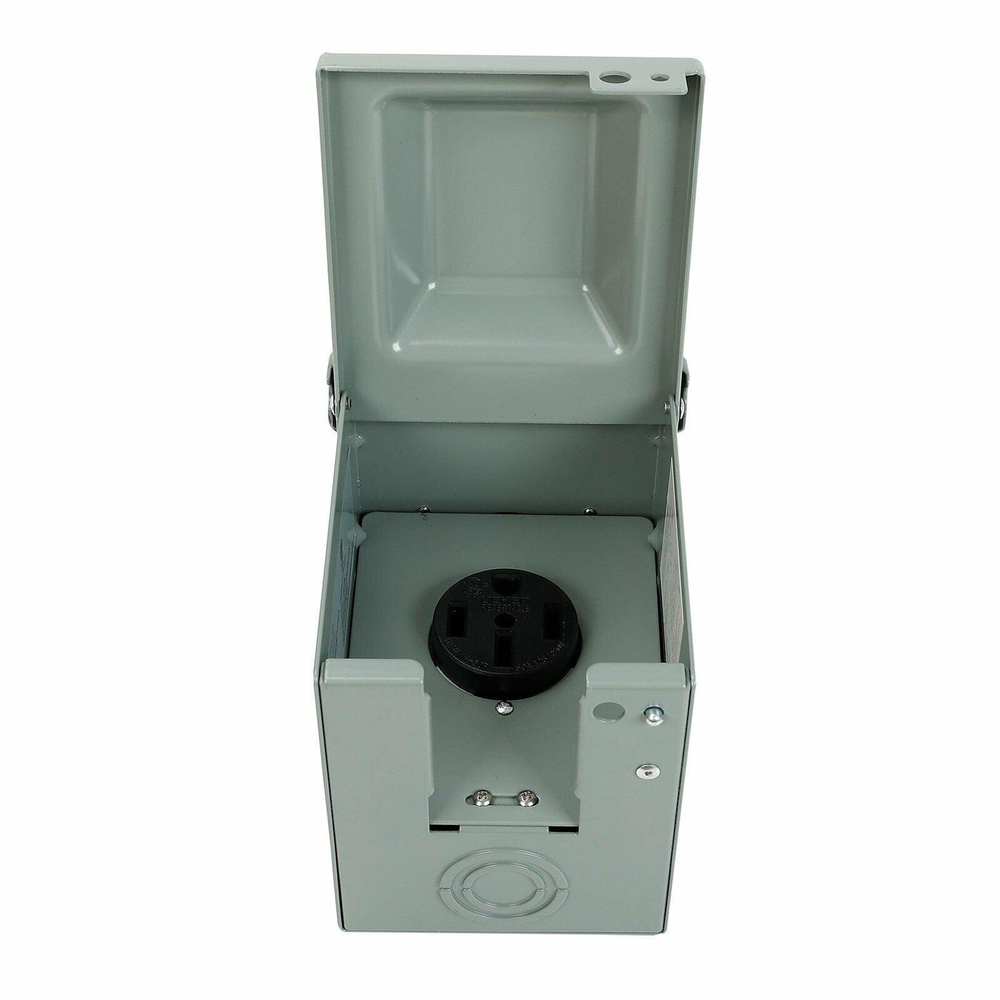 RV Hookup Power Outlet Circuit Breaker Receptacle Box Rainproof Enclosure 50 Amp - www.blackhorse-racing.com