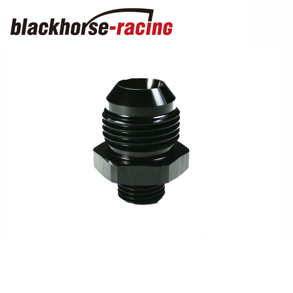 ORB-6 O-ring Boss AN6 6AN to AN10 10AN Male Adapter Fitting Black