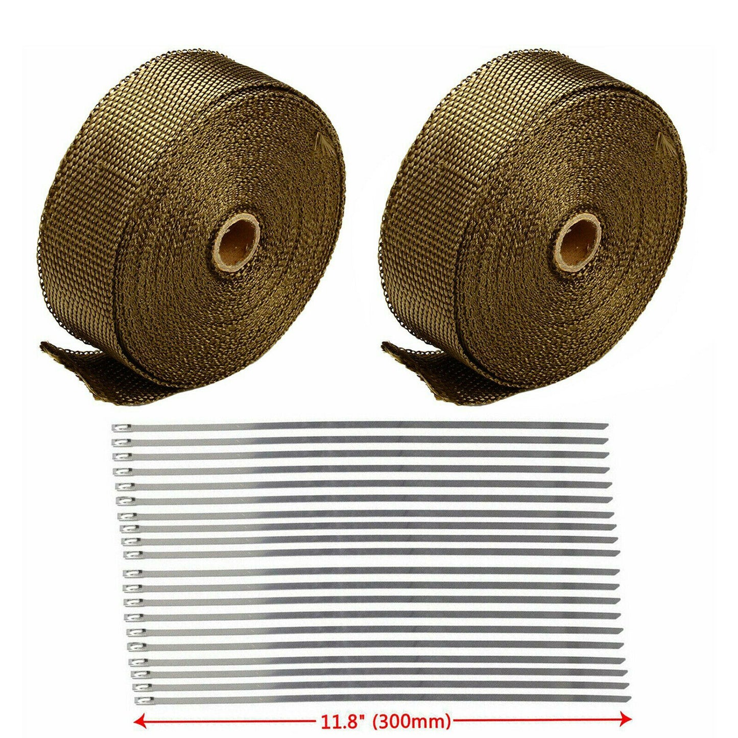 
                  
                    2''X 50FT Titanium Manifold Header Exhaust Turbo Intake Mesh Heat Wrap 2 Rolls - www.blackhorse-racing.com
                  
                