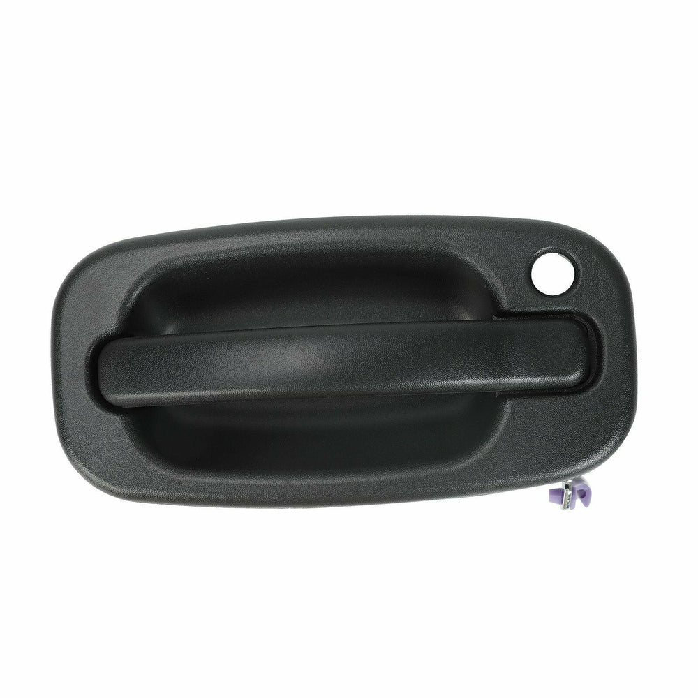 Door Handle For 1999-2006 Chevy Silverado 1500 Textured Black Front Right Outer - www.blackhorse-racing.com