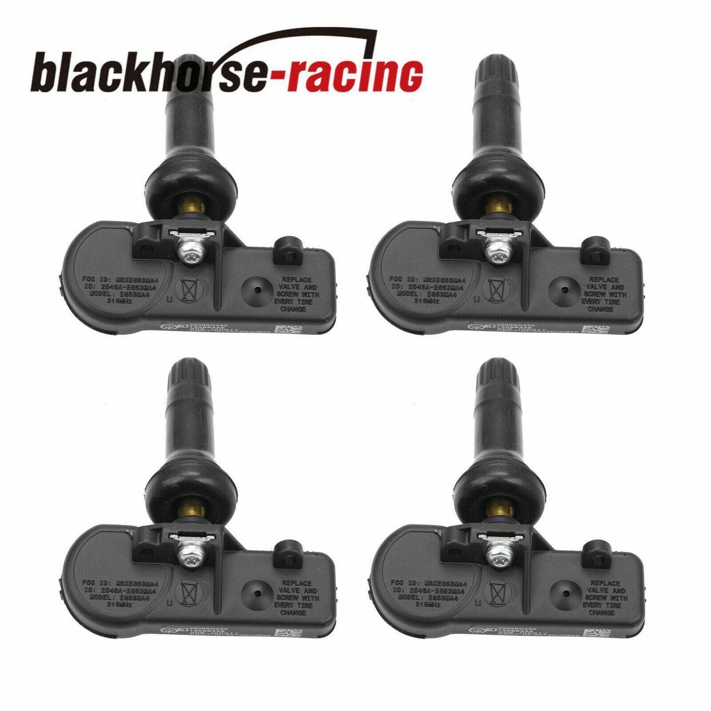 4x Fit Chevrolet Silverado Suburban Tahoe Traverse GM TPMS Tire Pressure Sensor - www.blackhorse-racing.com