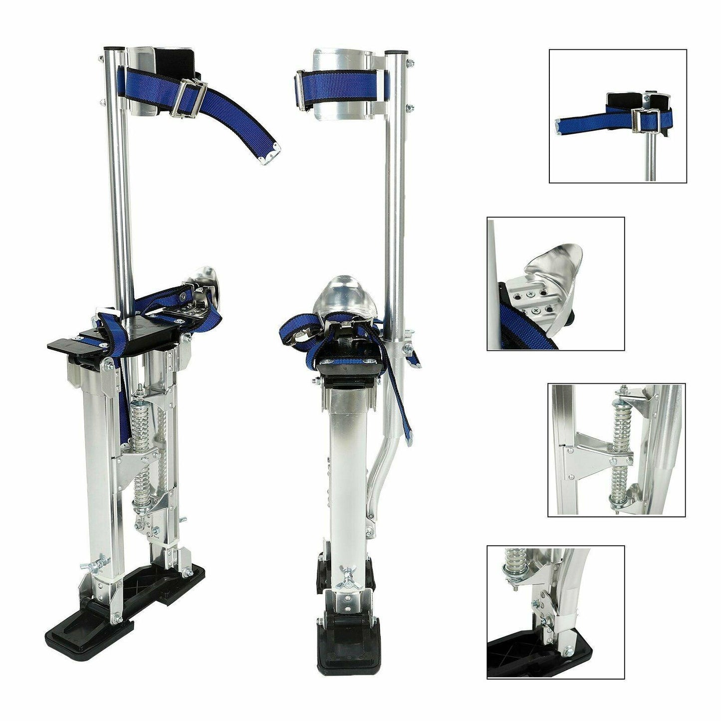 Drywall Stilts Aluminum Tool Stilt Silver 15-23 Inch For Painting Painter Taping - www.blackhorse-racing.com