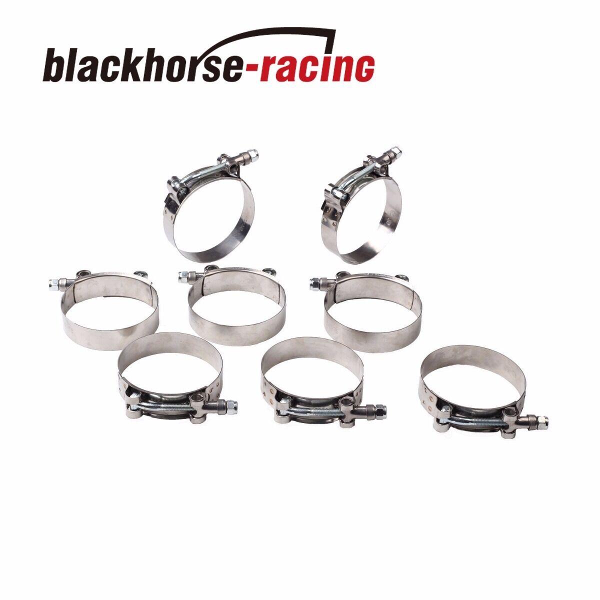 
                  
                    8PC For 1'' Hose (1.26"-1.46") 301 Stainless Steel T Bolt Clamps 32mm-37mm - www.blackhorse-racing.com
                  
                