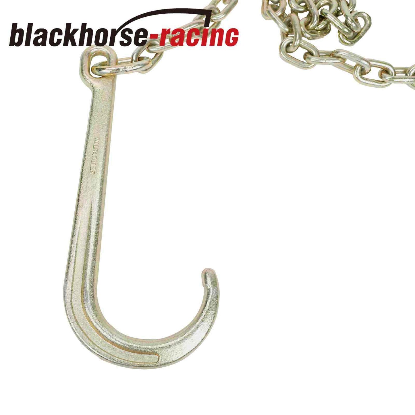 
                  
                    5/16" x 6' Long Shank 15" J Hook Tow Chain w/ RTJ Cluster & Grab Hook 2 Pack
                  
                