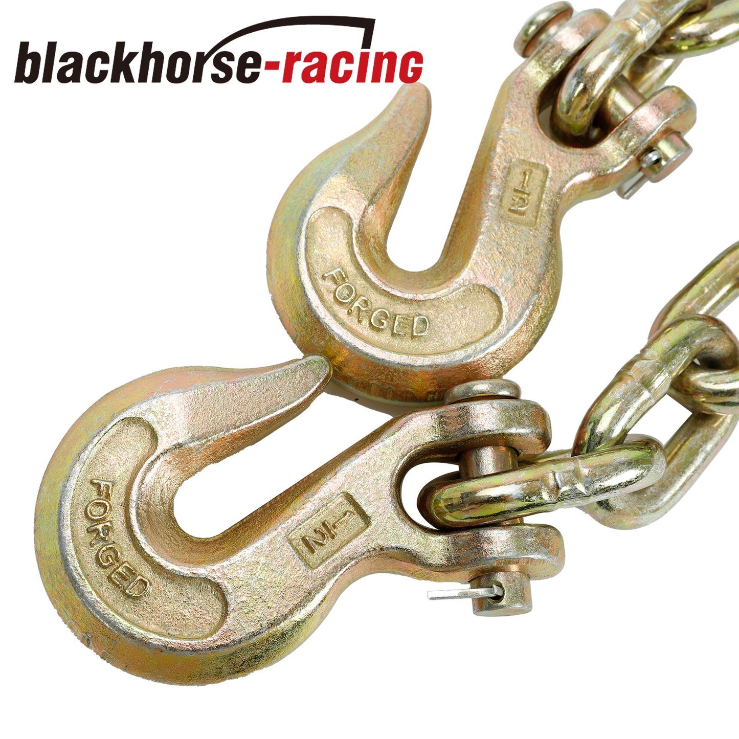 
                  
                    (5) G70 Truck Tie Down Binder Chain 1/2" X 20' Transport Tow Chain w/ Grab Hook
                  
                