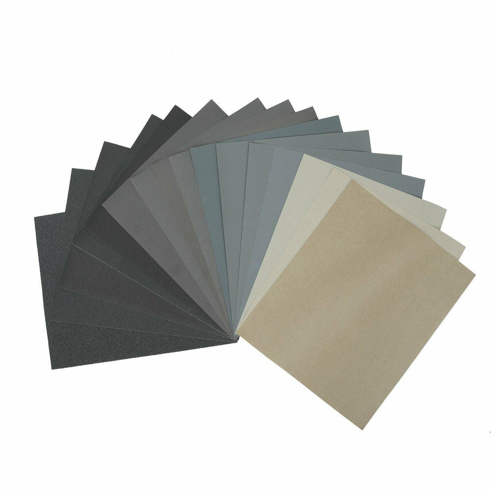 Grits1000 x100 9x11 SANDING SHEETS Wet/Dry Silicon Carbide Waterproof Sandpaper - www.blackhorse-racing.com