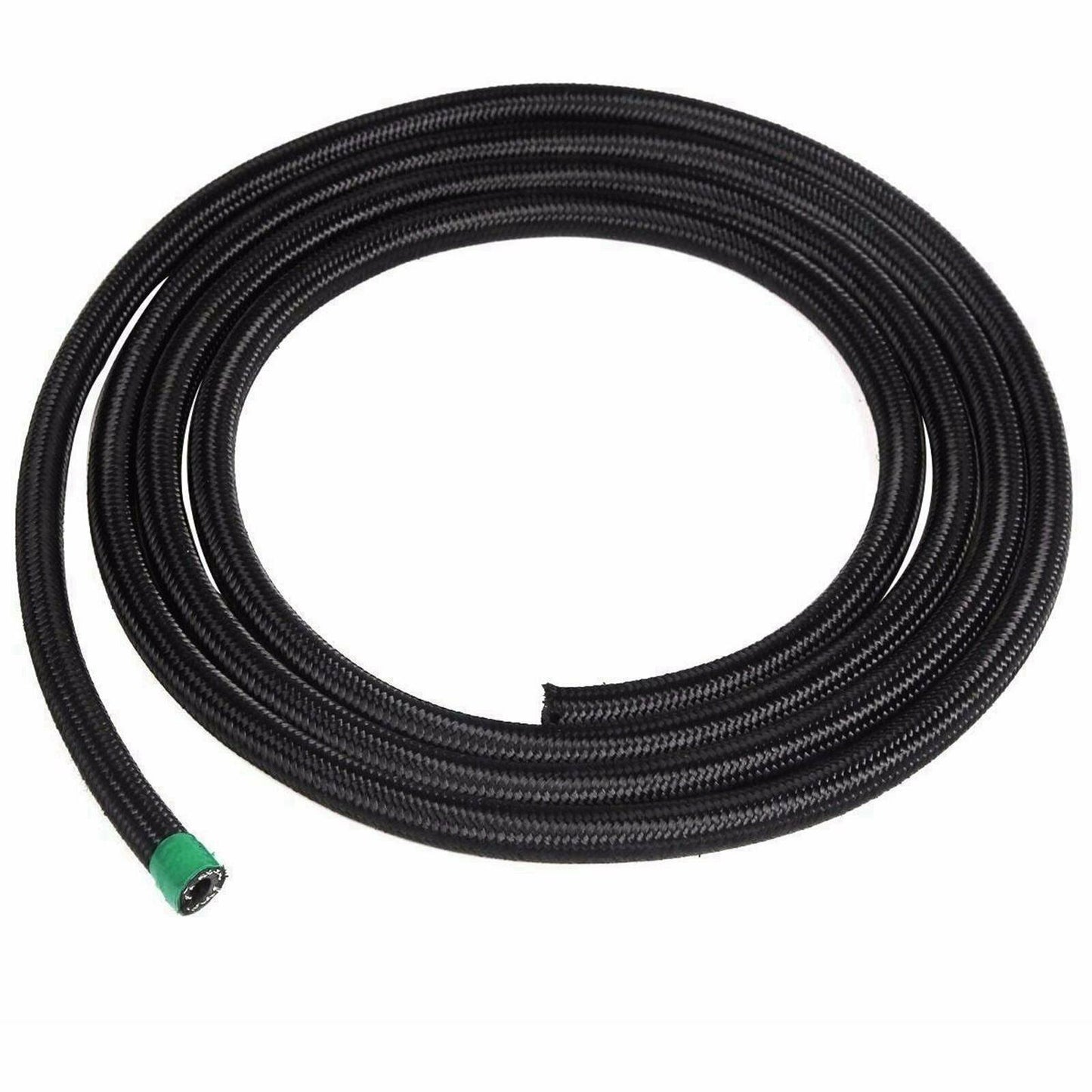 20Feet AN12 -12AN AN-12 Black Nylon Stainless Steel Fuel Gas Oil Water Hose Line - www.blackhorse-racing.com