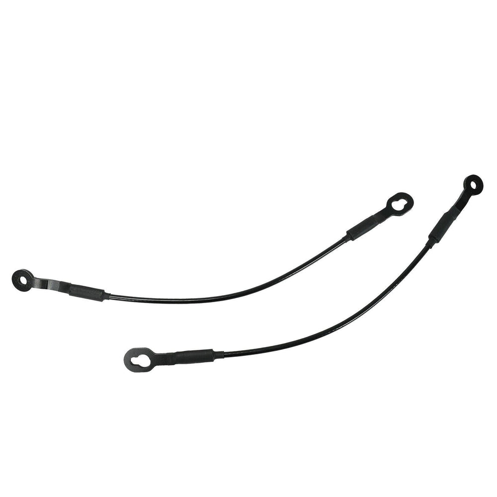 Tailgate Tail Gate Cables Straps Pair Set For 94-04 Chevy S10 Pickup 15683450 - www.blackhorse-racing.com