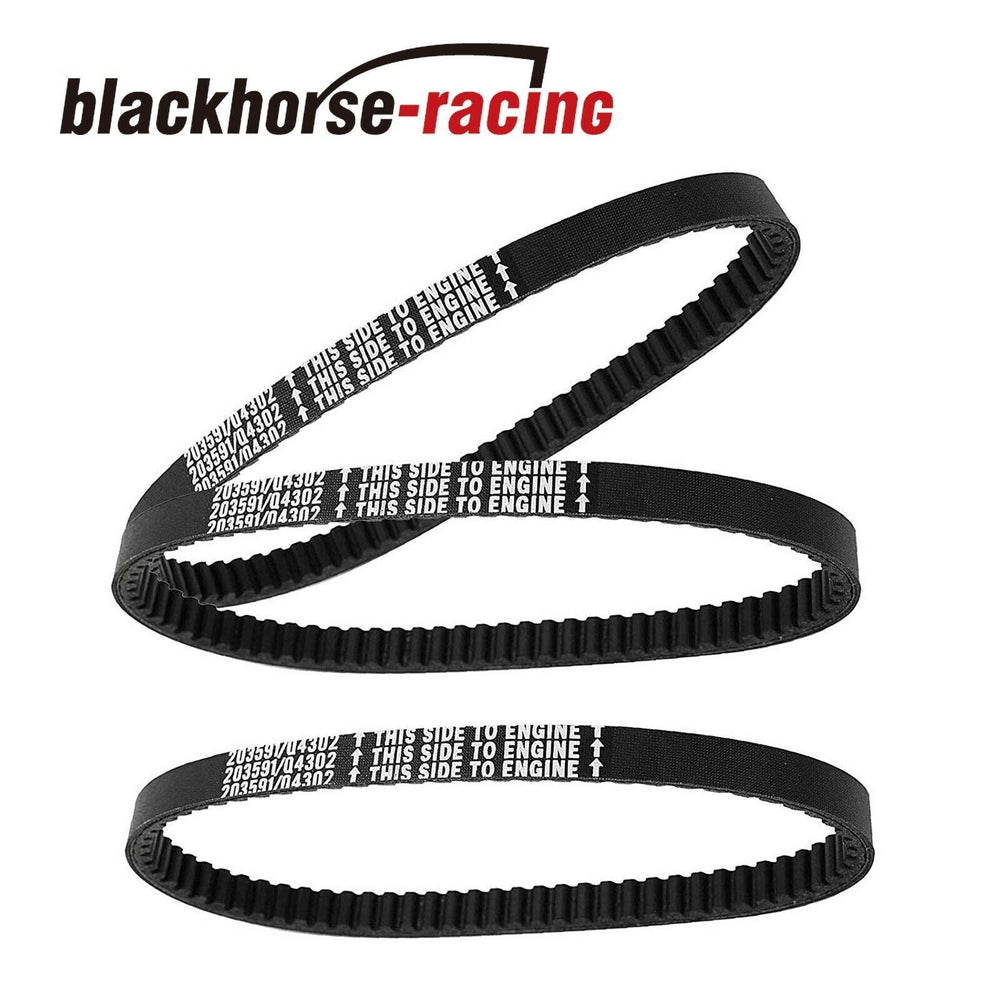 203591- Q430203W Go Kart Drive Belt for Yerf-dog Go karts Go Cart 3 Pack - www.blackhorse-racing.com