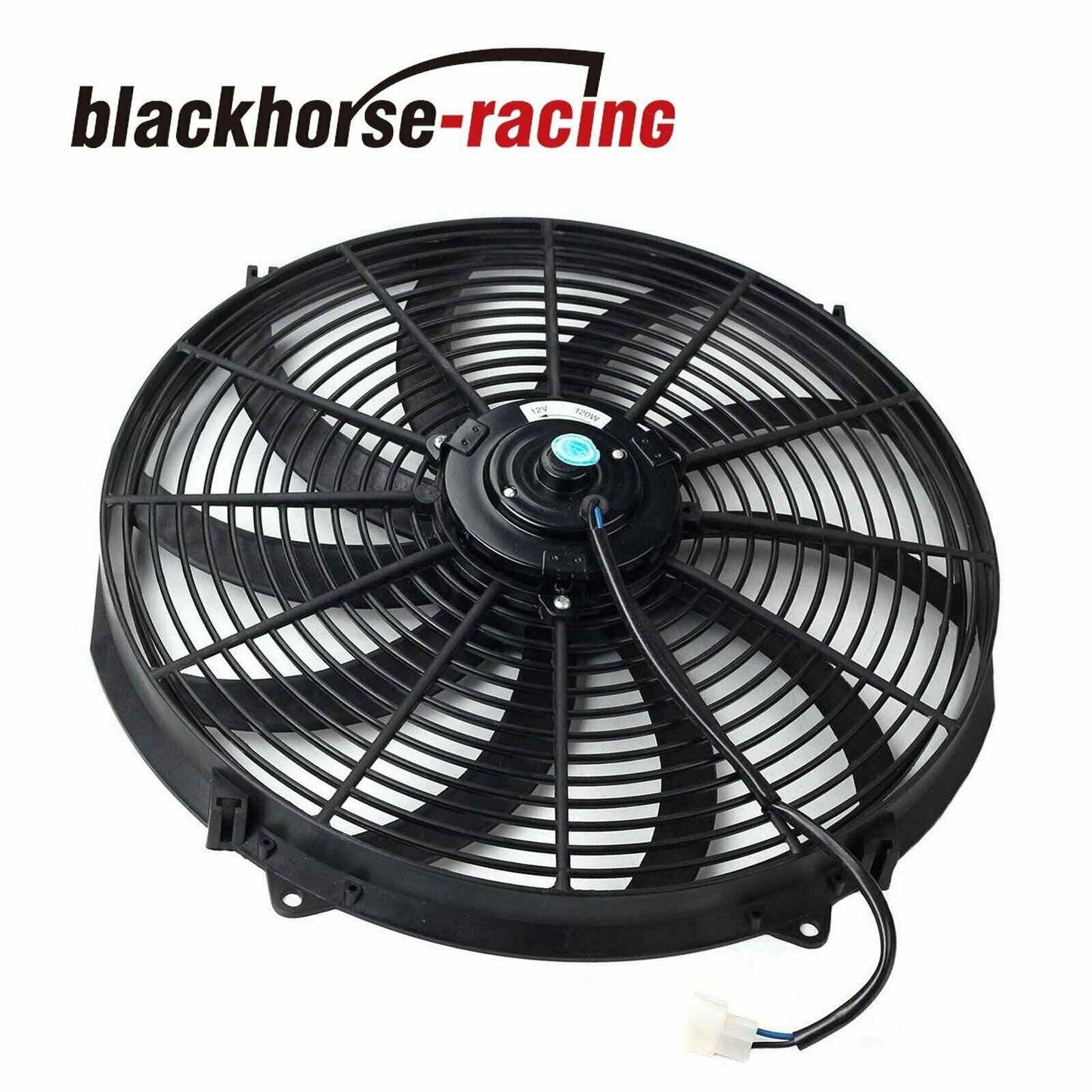 
                  
                    16''Black Electric Radiator Fan High 3000+ CFM Thermostat wiring Switch Relay Kit
                  
                