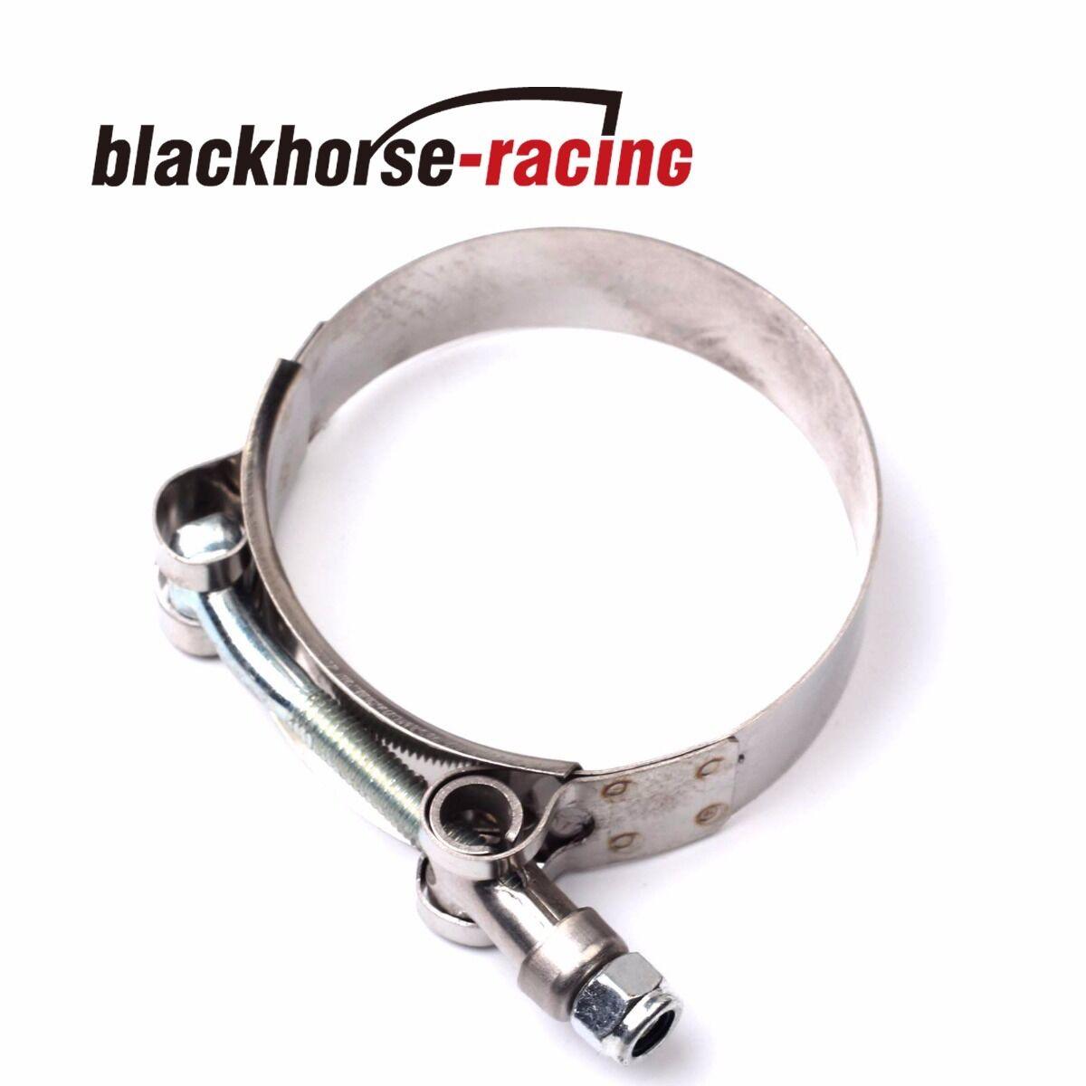 1PC 2.25" (2.48"-2.80") 301 Stainless Steel T Bolt Clamps Clamp 63mm-71mm - www.blackhorse-racing.com