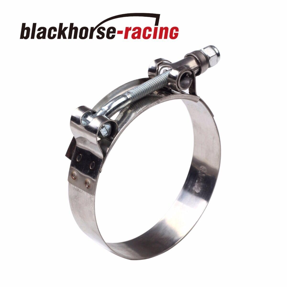 
                  
                    8PC For 3-3/4'' Hose (4.02"-4.33") 301 Stainless Steel T Bolt Clamps 102mm-110mm - www.blackhorse-racing.com
                  
                