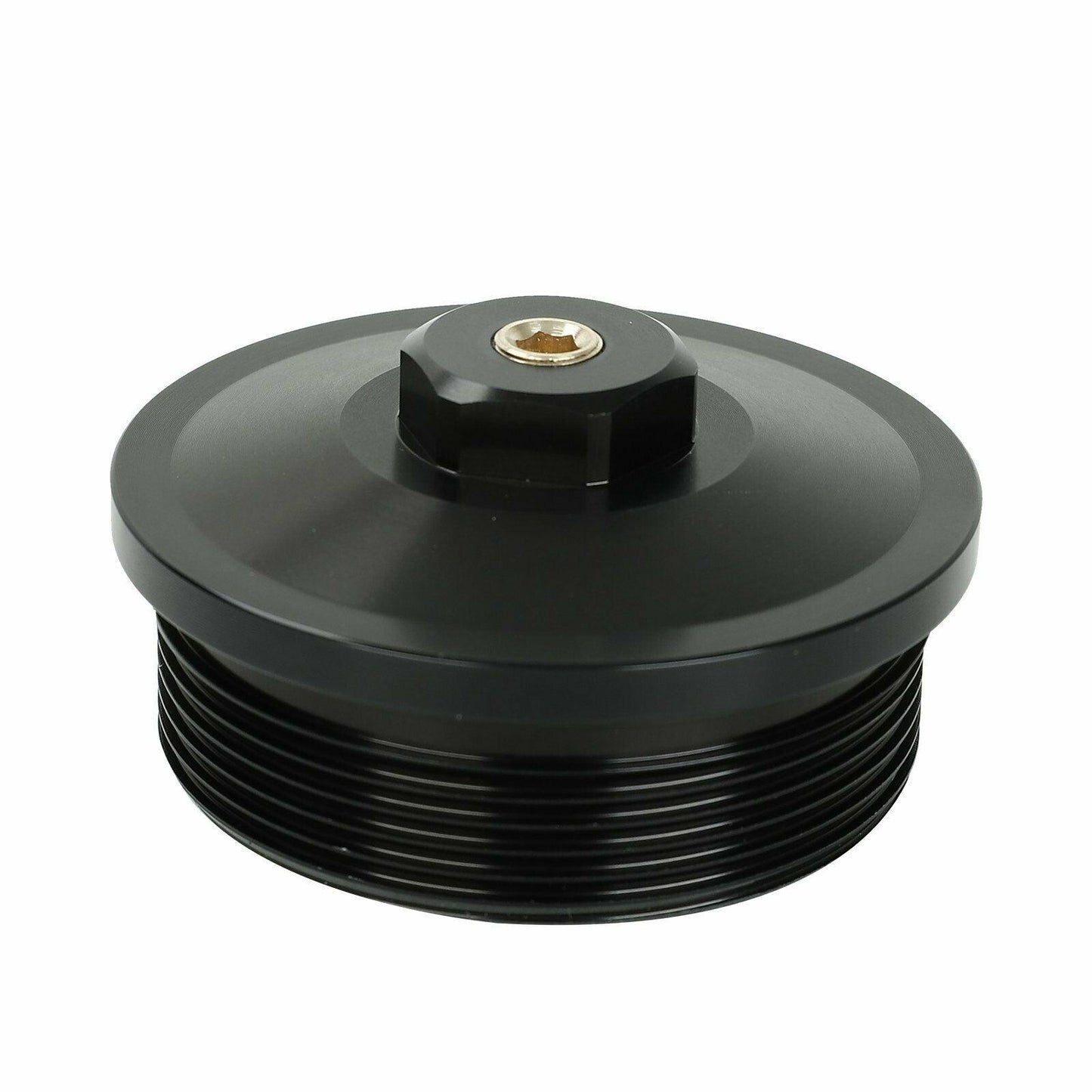 Fuel Filter Cap Cover For 03-10 Ford F250 350 450 550 Super Duty 6.0L 6.4L Turbo - www.blackhorse-racing.com