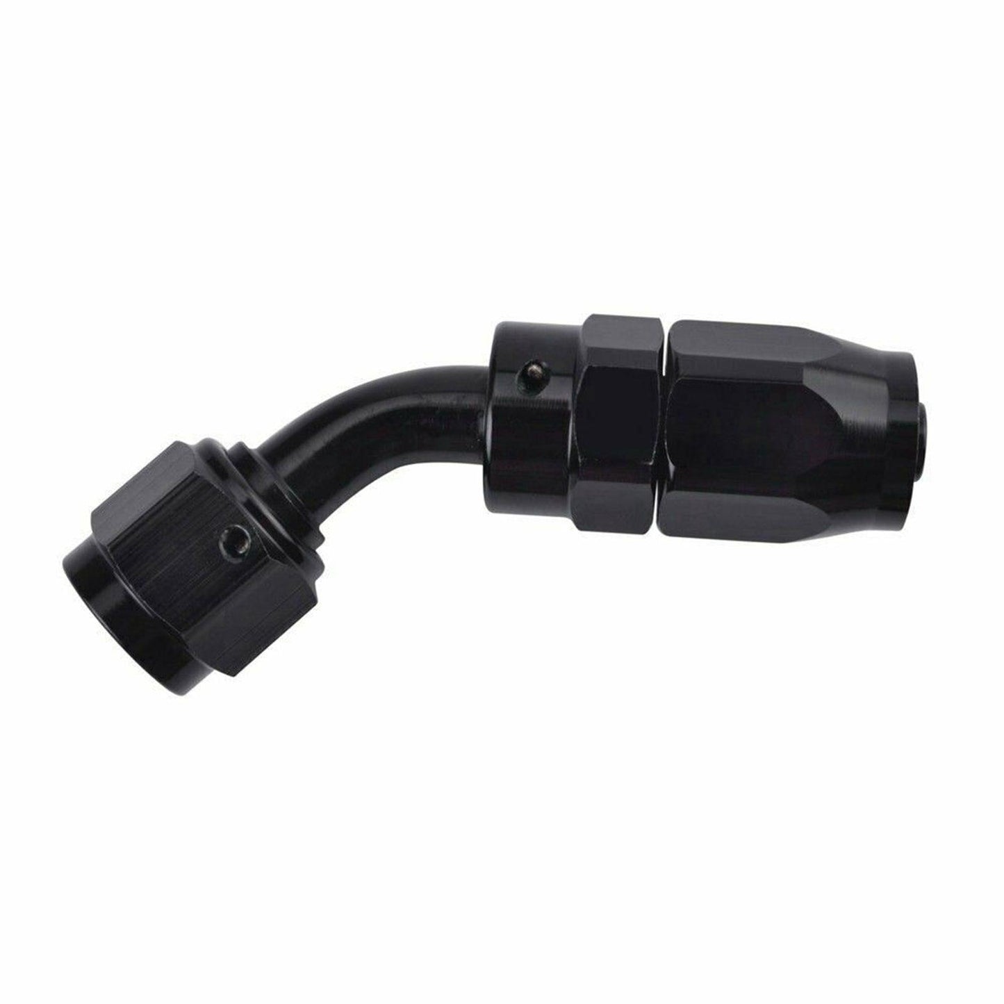 
                  
                    2PC Black AN 12  45 Degree Aluminum Swivel Oil Fuel Line Hose End Fitting 12-AN - www.blackhorse-racing.com
                  
                