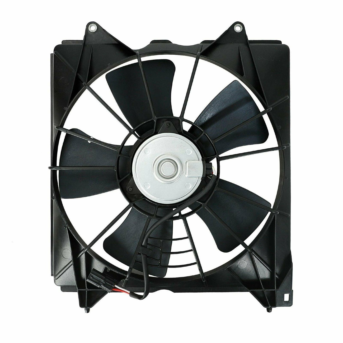 Left Right Fit Honda Accord 2008-2012 2.4L AC Radiator Condenser Cooling Fan Set - www.blackhorse-racing.com