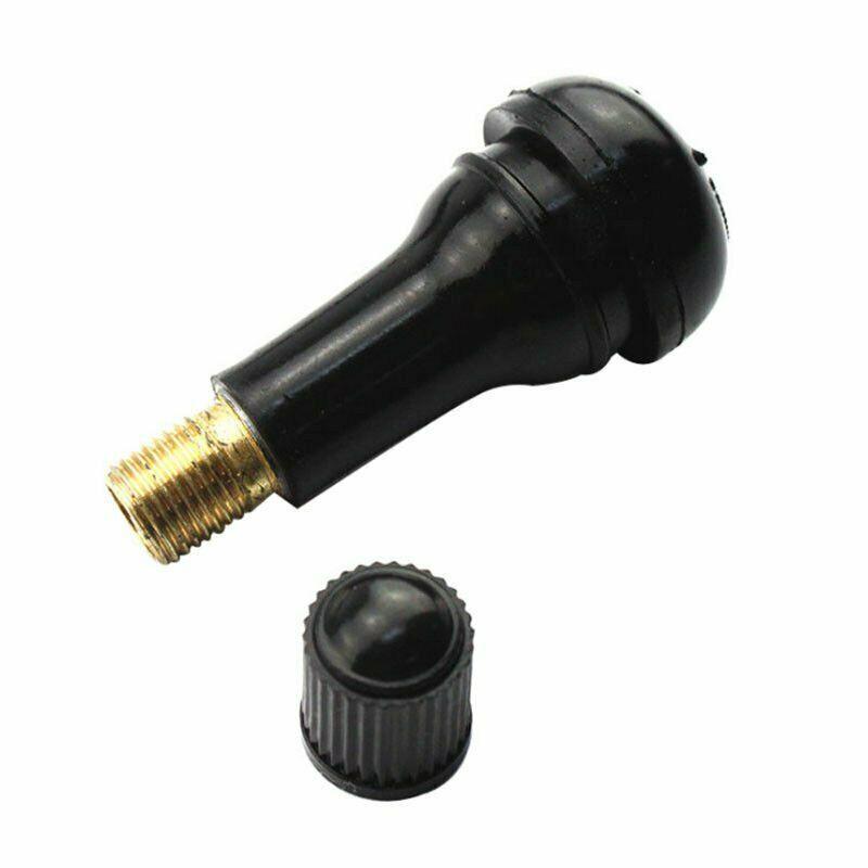 25pcs TR 413 Snap-In Black Rubber Tire Valve Stems Short Most Popular Valve - www.blackhorse-racing.com