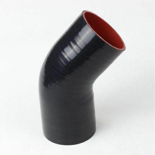 102mm 4" Inch 45 DEGREE ELBOW SILICONE HOSE TURBO INTAKE INTERCOOLER PIPE BKRD - www.blackhorse-racing.com