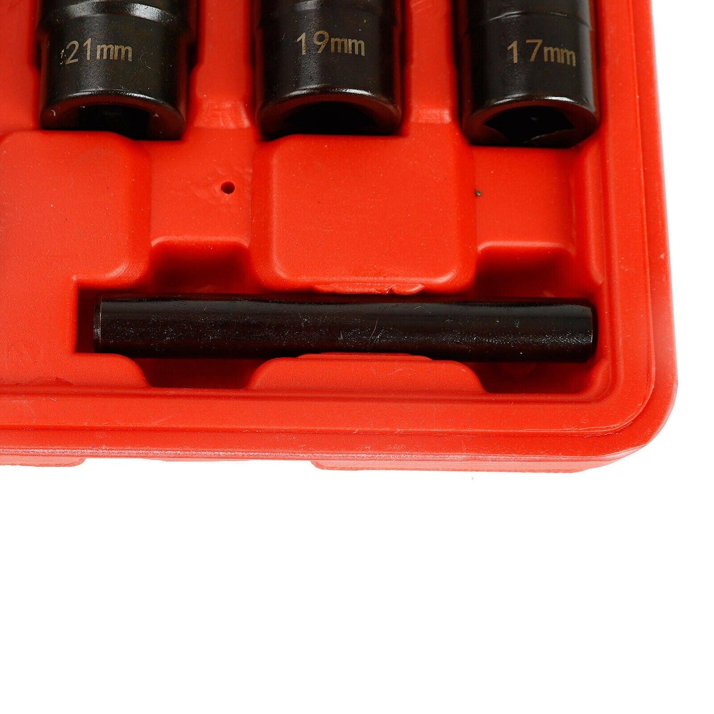 1/2" Drive Twist Socket Set Lug Nut Remover Extractor Tool 17 19 21 22mm - www.blackhorse-racing.com