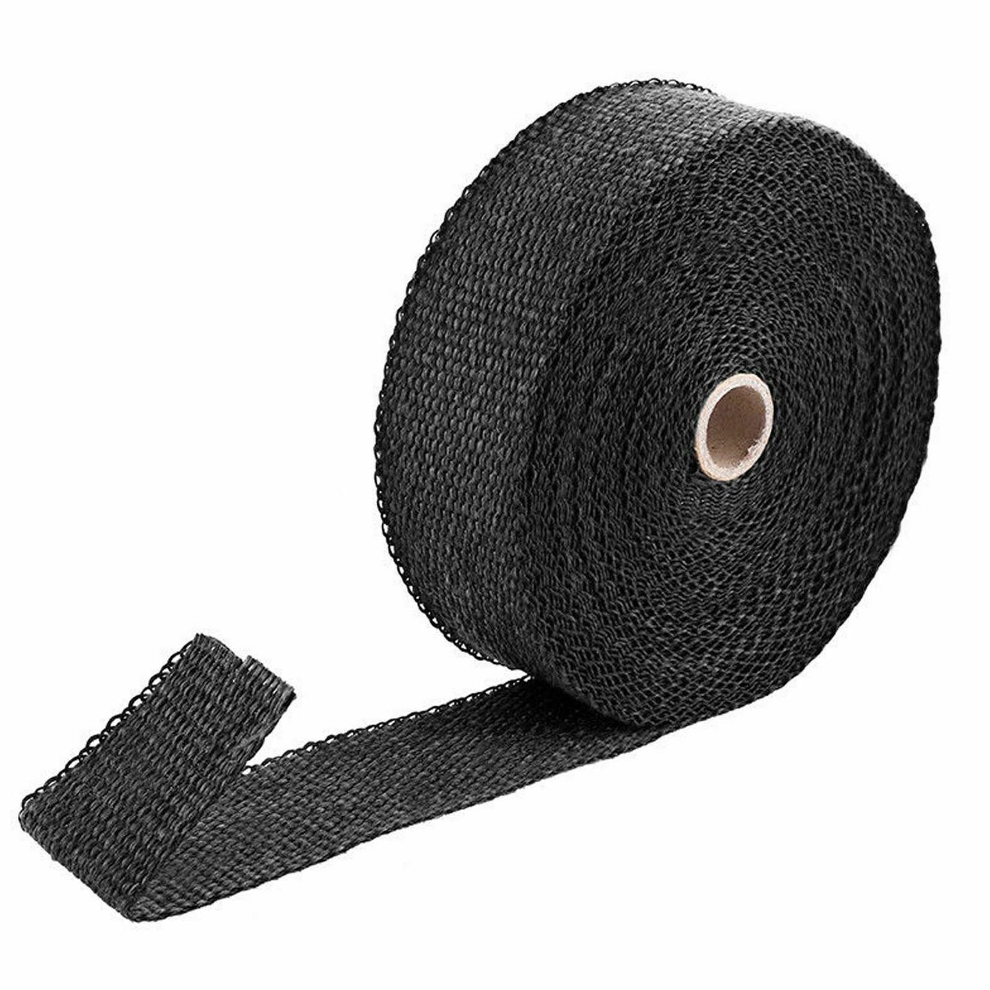 
                  
                    Black 2X 2'' 50Ft Roll Fiberglass Exhaust Header Pipe Heat Wrap Tape +20 Ties Kit - www.blackhorse-racing.com
                  
                