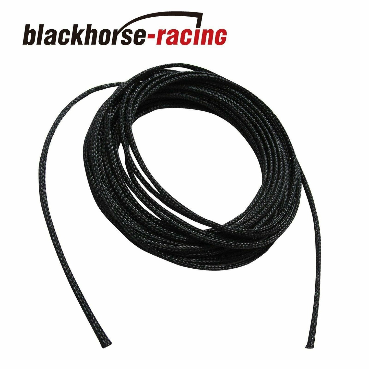 
                  
                    50 FT 1/8" Expandable Wire Cable Sleeving Sheathing Braided Loom Tubing Black - www.blackhorse-racing.com
                  
                