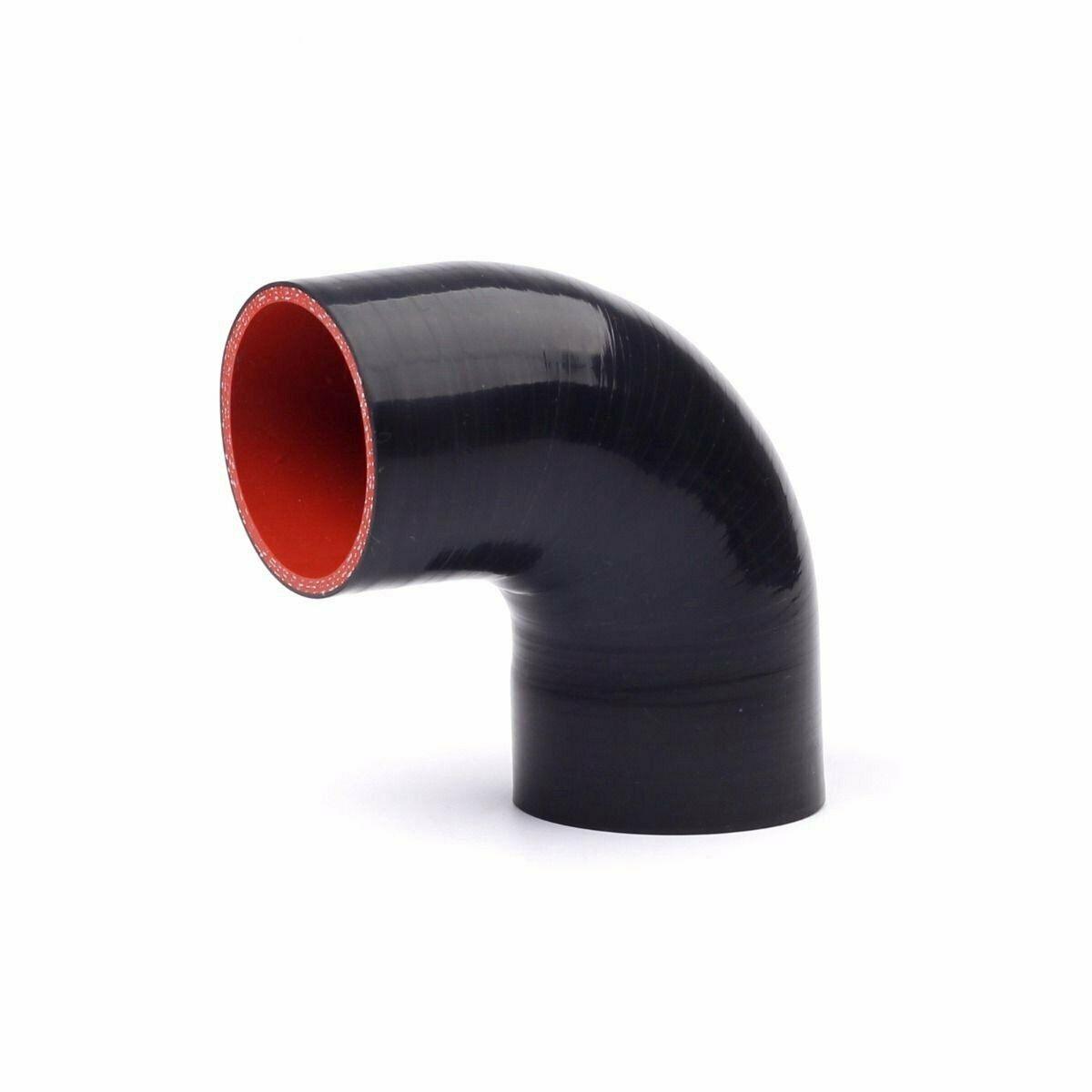 
                  
                    3" 4-PLY 90 DEGREE ELBOW TURBO/INTERCOOLER/INTAKE SILICONE COUPLER HOSE BKRD - www.blackhorse-racing.com
                  
                