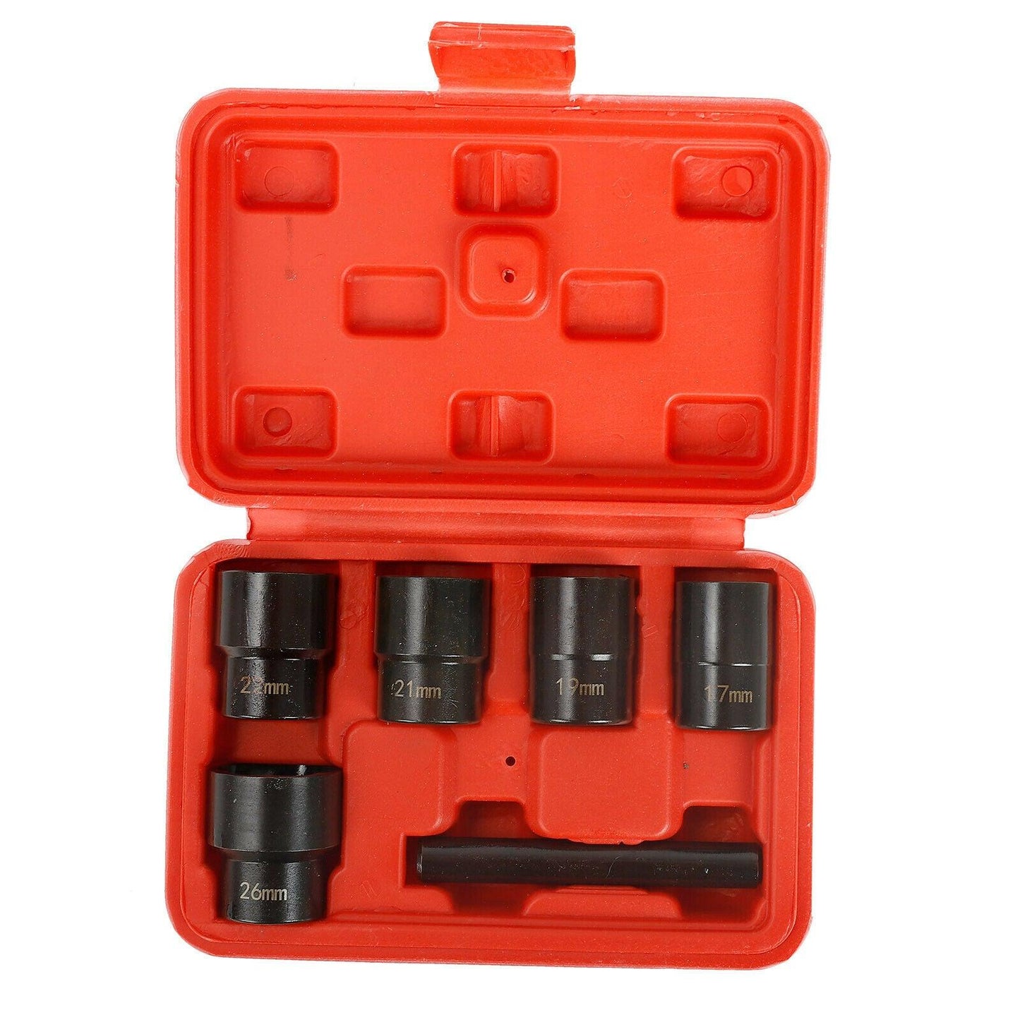 
                  
                    1/2" Drive Twist Socket Set Lug Nut Remover Extractor Tool 17 19 21 22mm - www.blackhorse-racing.com
                  
                