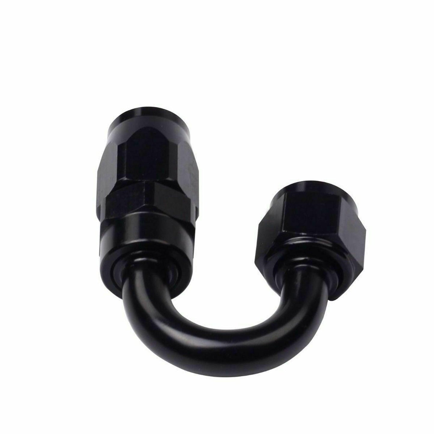 
                  
                    2PC Black AN 8  180 Degree Aluminum Swivel Oil Fuel Line Hose End Fitting 8-AN - www.blackhorse-racing.com
                  
                