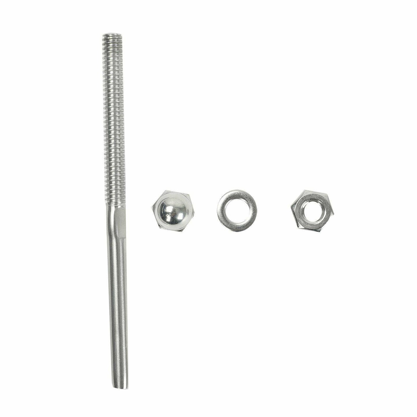 
                  
                    5Pcs T316 Stainless Steel Swage Threaded Tensioner Fittings 1/8" Cable Railing - www.blackhorse-racing.com
                  
                