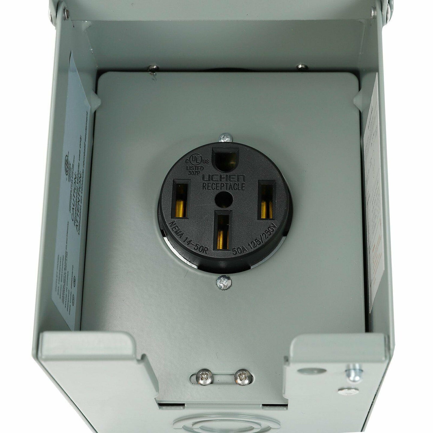 
                  
                    RV Hookup Power Outlet Circuit Breaker Receptacle Box Rainproof Enclosure 50 Amp - www.blackhorse-racing.com
                  
                