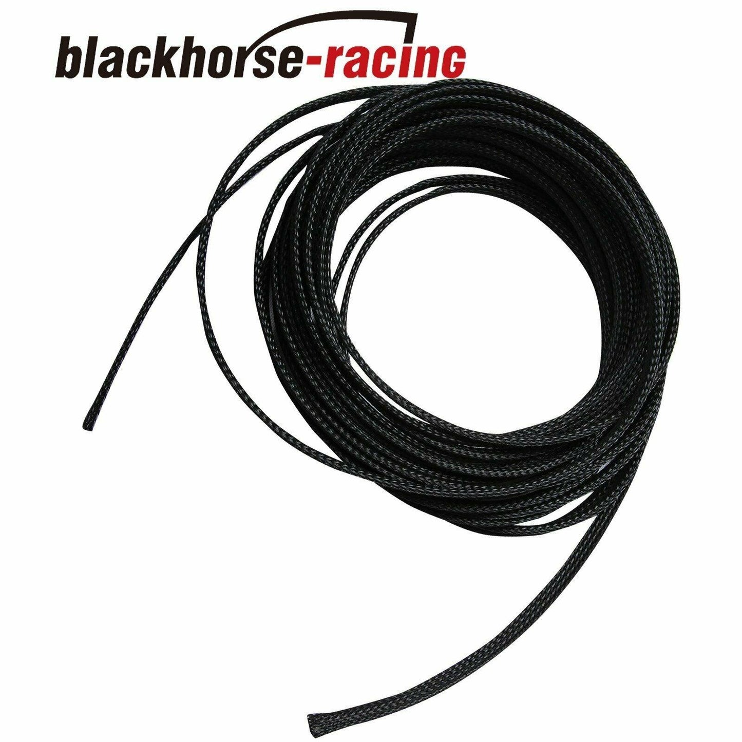 
                  
                    100 FT 1/4" Expandable Wire Cable Sleeving Sheathing Braided Loom Tubing Black - www.blackhorse-racing.com
                  
                