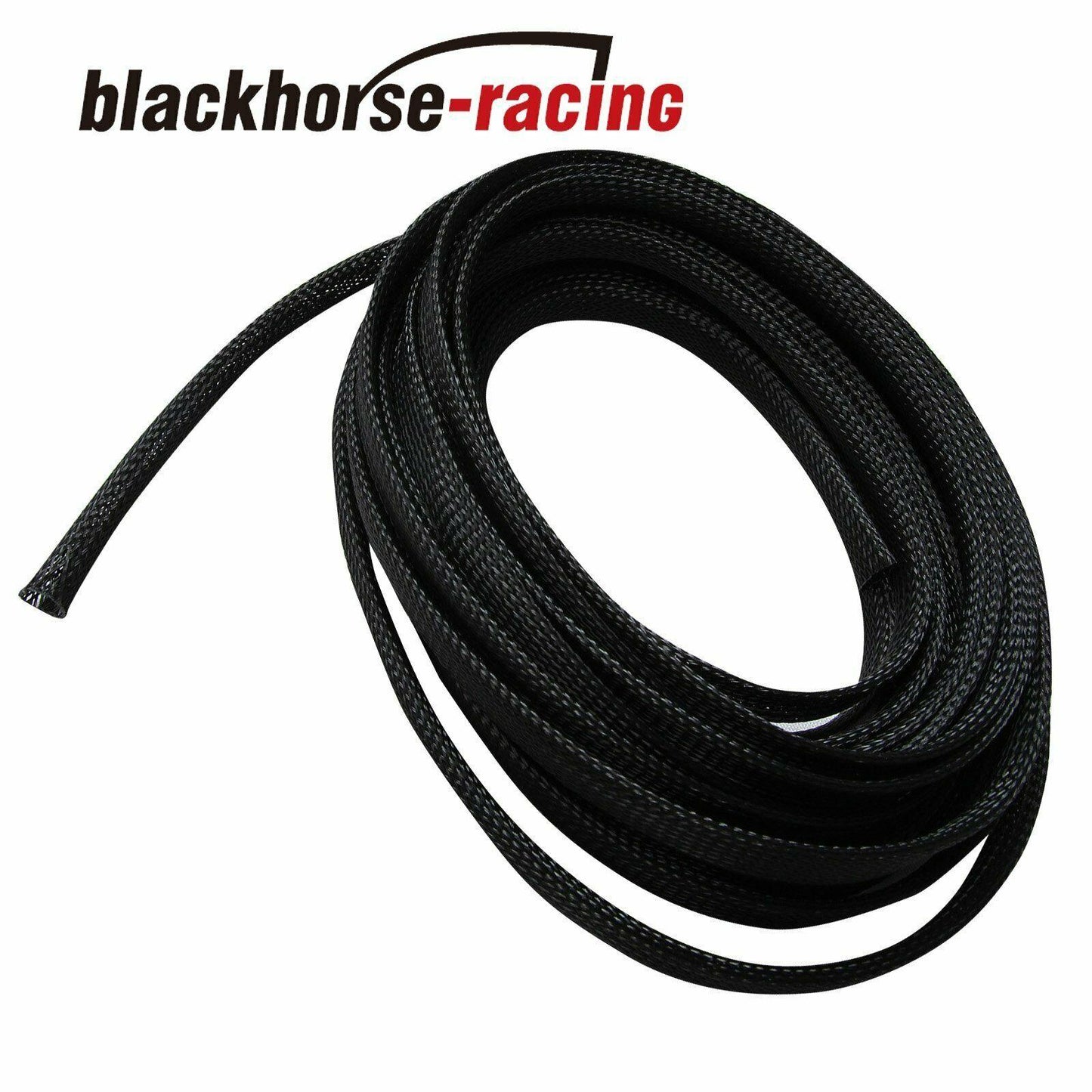 
                  
                    50 FT 1/2" Expandable Wire Cable Sleeving Sheathing Braided Loom Tubing Black - www.blackhorse-racing.com
                  
                