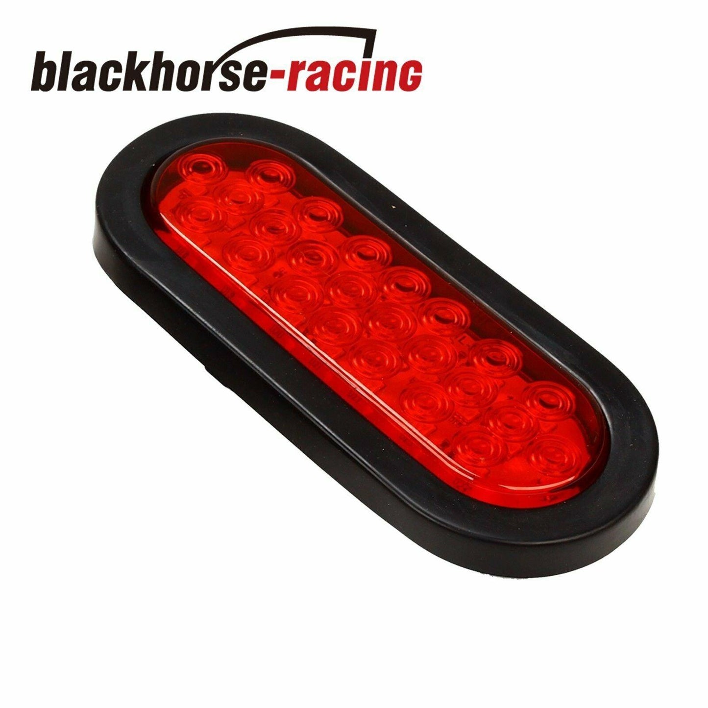 
                  
                    4pc 6" 24LED Oval Truck Trailer Stop Turn Tail Brake Sealed Lights w/Grommet - www.blackhorse-racing.com
                  
                