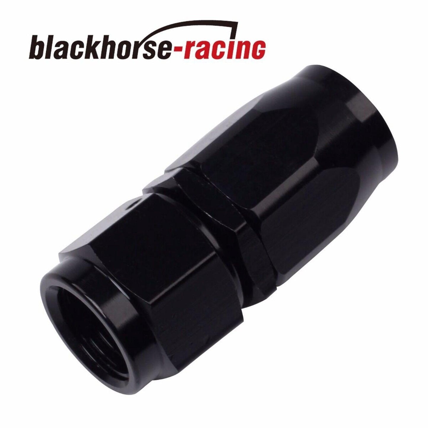 
                  
                    2PC Black AN 10 Straight Aluminum Swivel Oil Fuel Line Hose End Fitting 10-AN - www.blackhorse-racing.com
                  
                