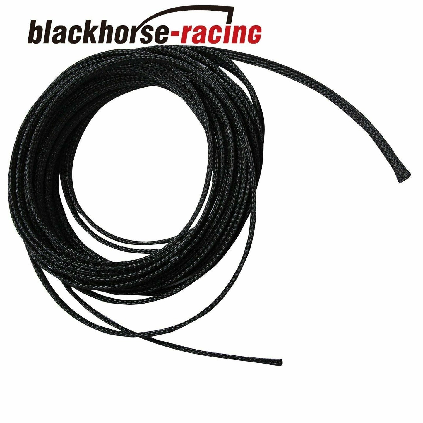 
                  
                    100 FT 1/4" Expandable Wire Cable Sleeving Sheathing Braided Loom Tubing Black - www.blackhorse-racing.com
                  
                