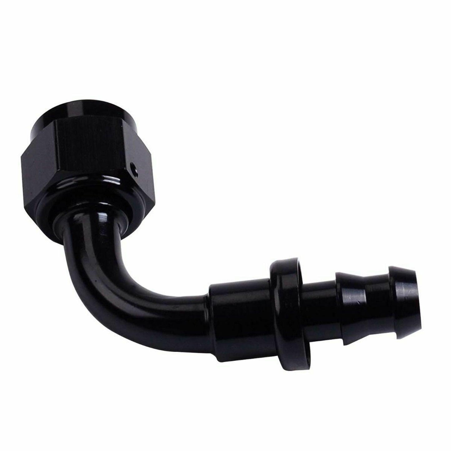 
                  
                    2PC Black AN 4 90 Degree Aluminum Push on Oil Fuel Line Hose End Fitting 4-AN - www.blackhorse-racing.com
                  
                