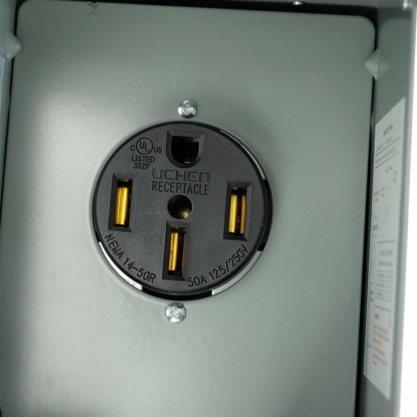 
                  
                    RV Hookup Power Outlet Circuit Breaker Receptacle Box Rainproof Enclosure 50 Amp - www.blackhorse-racing.com
                  
                