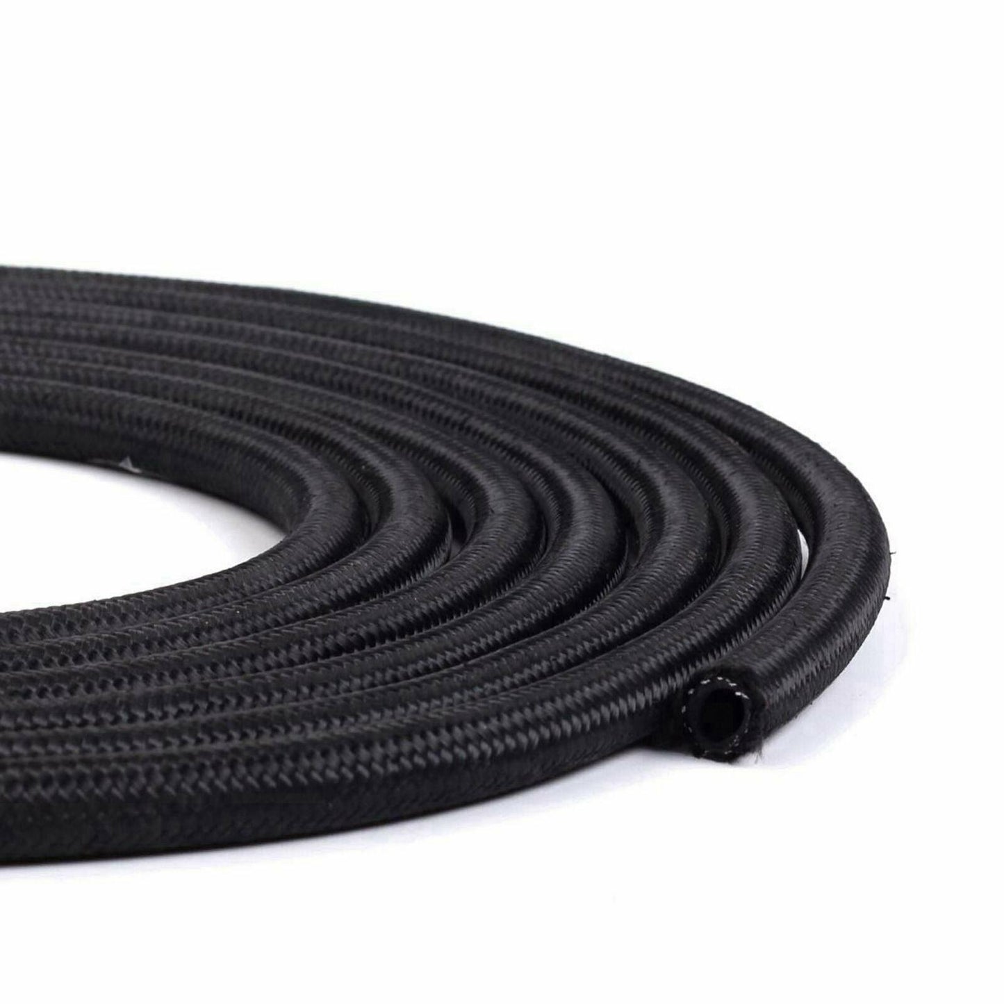 
                  
                    20Feet AN12 -12AN AN-12 Black Nylon Stainless Steel Fuel Gas Oil Water Hose Line - www.blackhorse-racing.com
                  
                