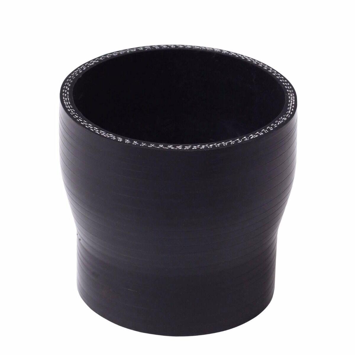 
                  
                    3.5" To 3" Silicone Hose/Intake/Intercooler Pipe Reducer Coupler BLACK - www.blackhorse-racing.com
                  
                