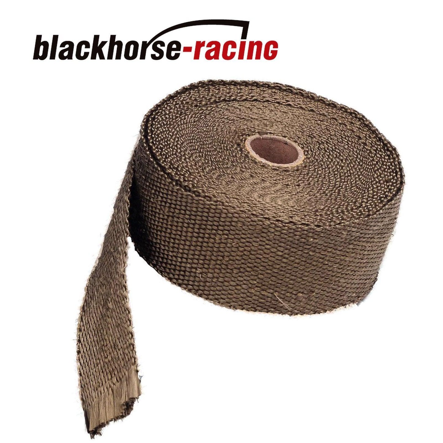 2''X 50FT Titanium Manifold Header Exhaust Turbo Intake Mesh Heat Wrap - www.blackhorse-racing.com