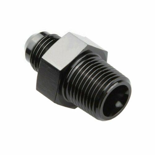 
                  
                    Universal 4 AN to 1/8 NPT Straight Fitting For Fuel Systems Adapter Black - www.blackhorse-racing.com
                  
                