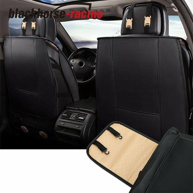 
                  
                    Front + Rear 5-Seat SUV Seat Cover Cooling Mesh PU Leather Car Cushion w/Pillow - www.blackhorse-racing.com
                  
                