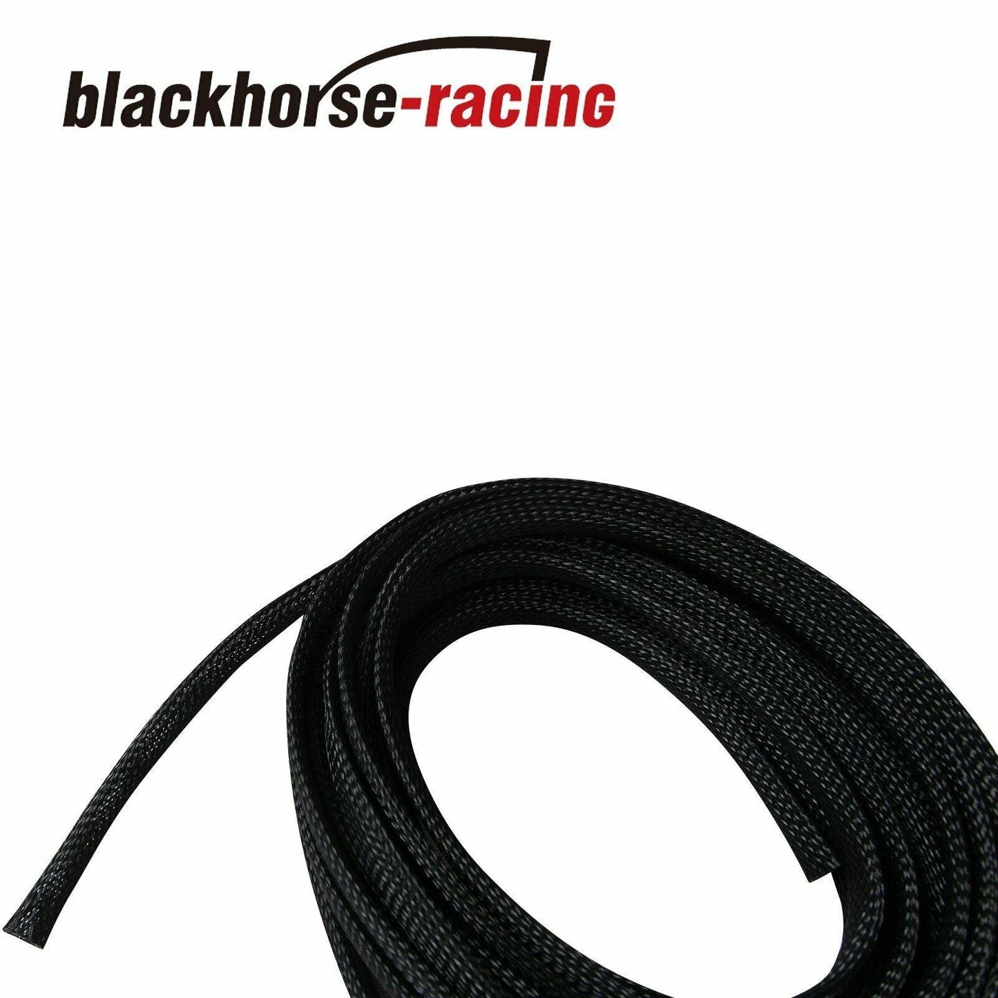 
                  
                    50 FT 1/2" Expandable Wire Cable Sleeving Sheathing Braided Loom Tubing Black - www.blackhorse-racing.com
                  
                