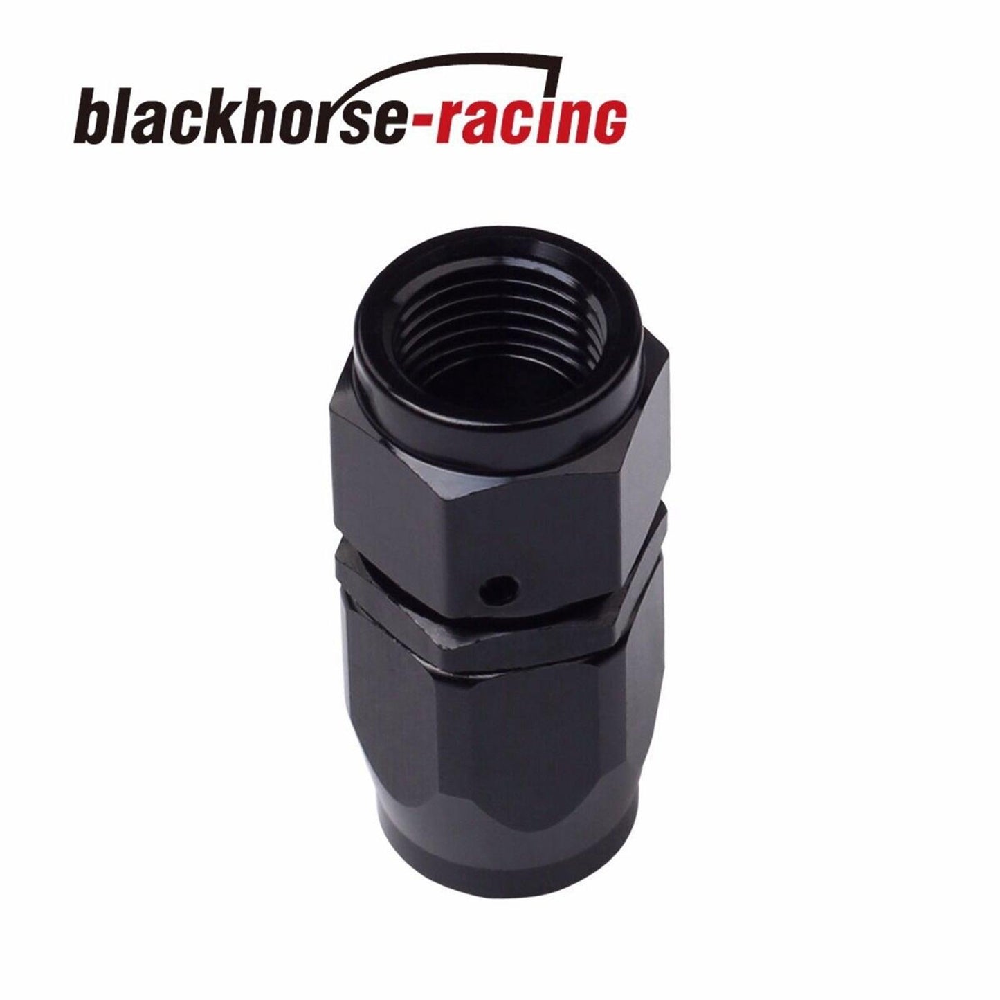 
                  
                    2PC Black AN 10 Straight Aluminum Swivel Oil Fuel Line Hose End Fitting 10-AN - www.blackhorse-racing.com
                  
                