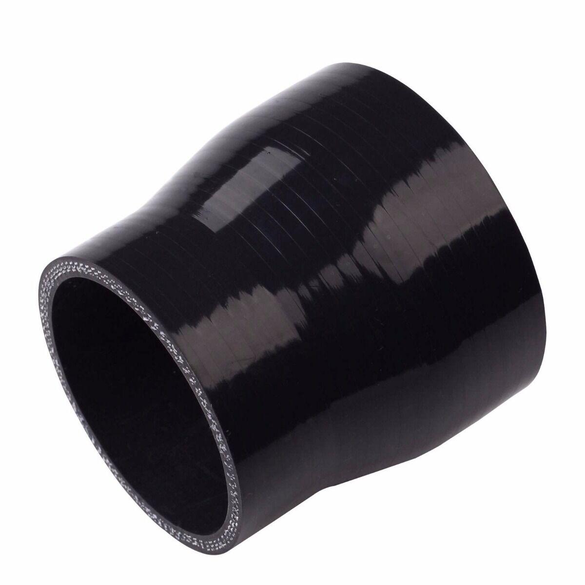 
                  
                    3.5" To 3" Silicone Hose/Intake/Intercooler Pipe Reducer Coupler BLACK - www.blackhorse-racing.com
                  
                