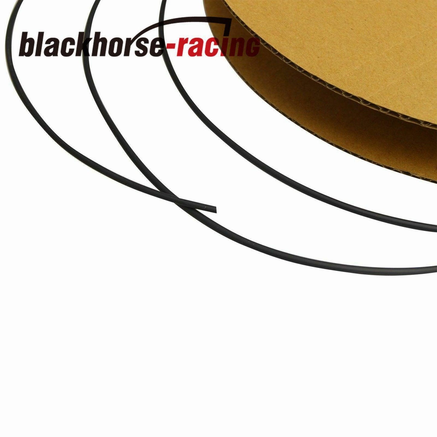 
                  
                    Black 3/32'' 100 FT. 100' Feet 2.4mm Polyolefin 2:1 Heat Shrink Tubing Tube Cable - www.blackhorse-racing.com
                  
                